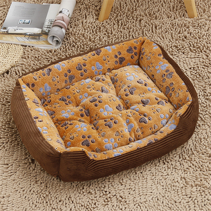 Dog Bed With Pet Cushion