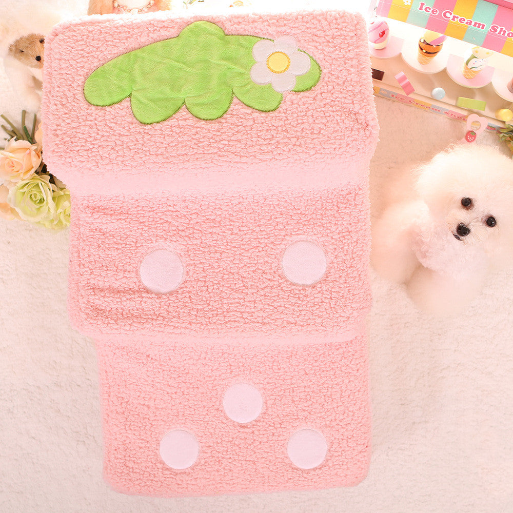 Bubble Velvet Dog Climbing Steps