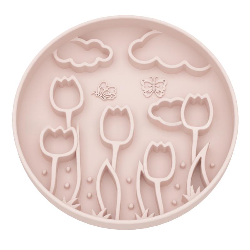 Silicone Slow-Feeding Licking Mat With Suction Cup