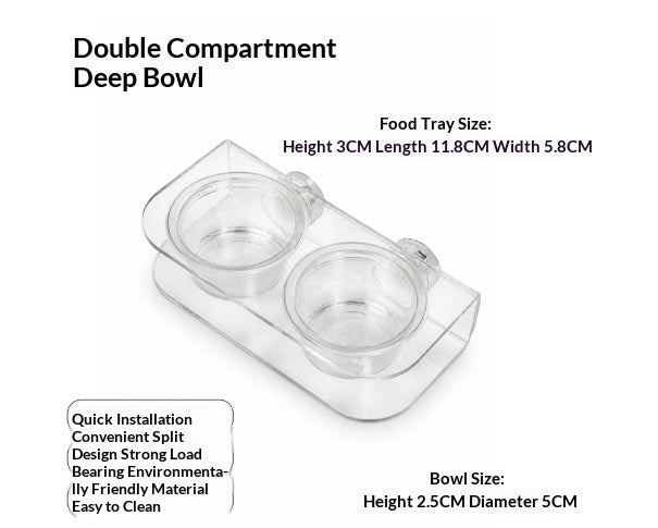 Plastic Pet Feeding Tray