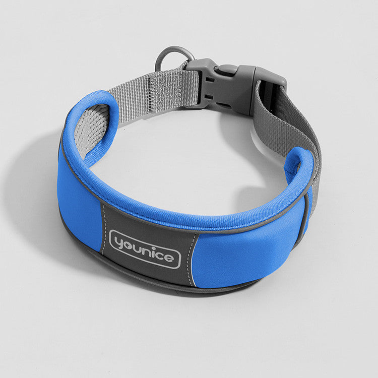 Cute Dog Collar Leash Explosion-Proof And Anti-Off