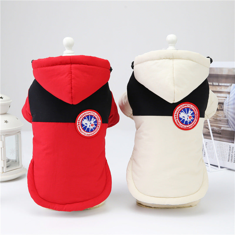 Autumn Winter Warm Dog Clothes