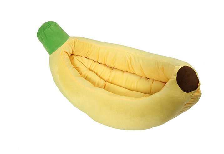 Washable Banana Pet Kennel Pad
