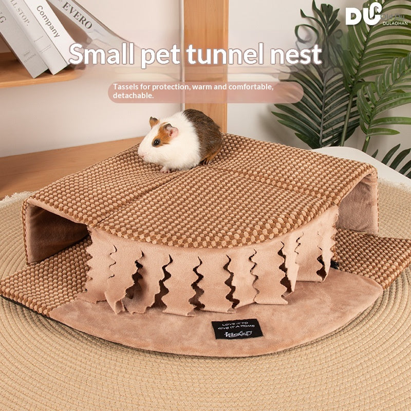 New Guinea Pig Tunnel Bedding Warm Toy