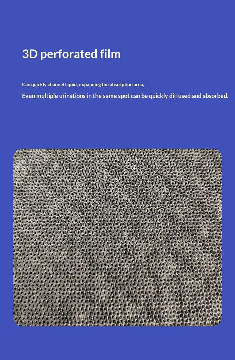 3D Perforated Bamboo Charcoal Dog Pee Pads