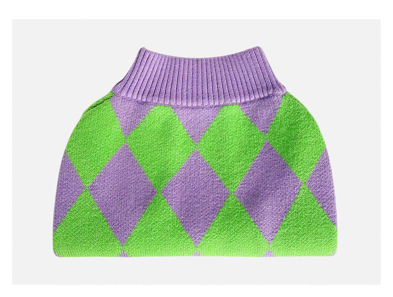 Plaid Dog Sweater