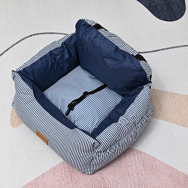 Simple-Style Dog Car Bed Seat