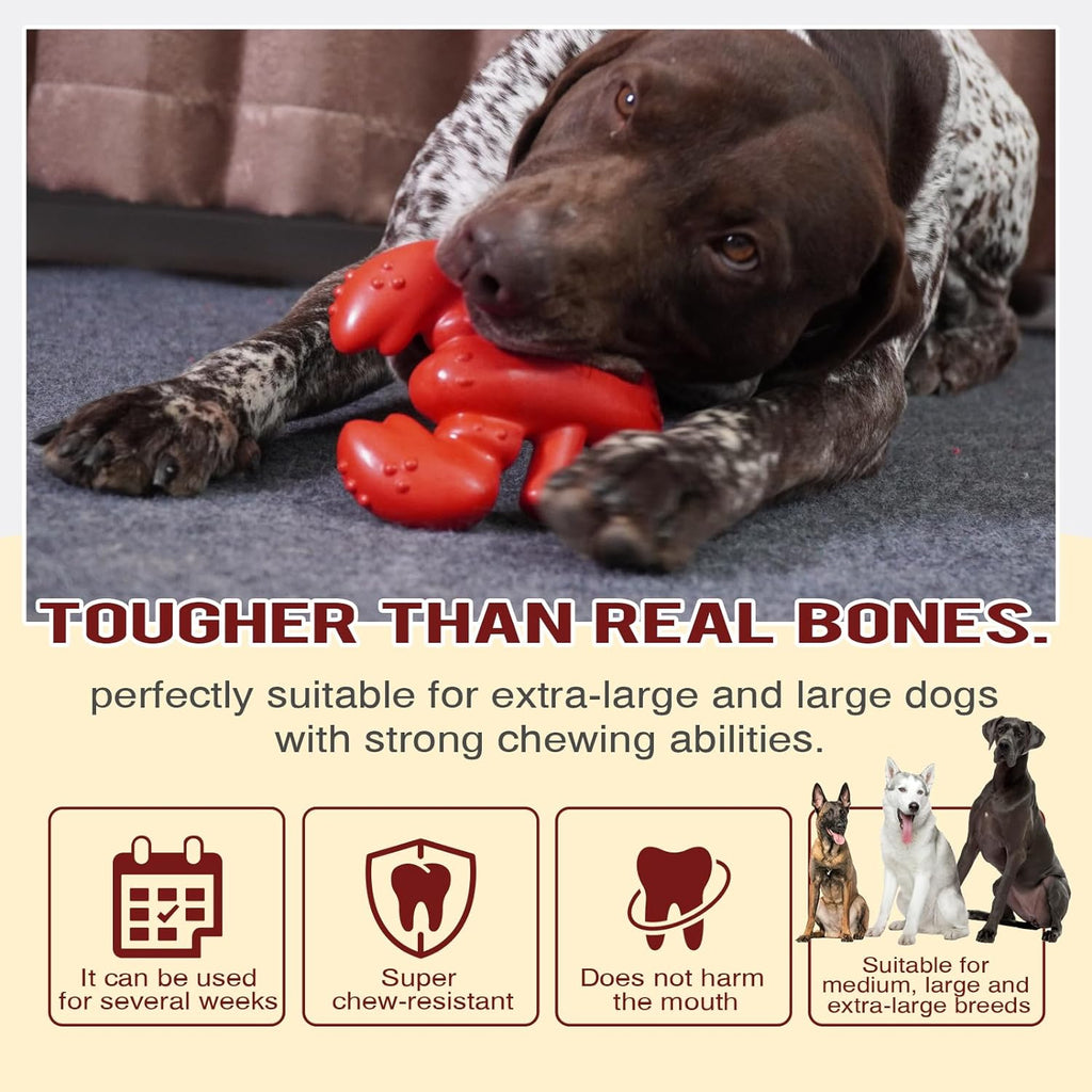 Dog Chew Toy For Aggressive Chewers Tough And Long Lasting Toy For Large Medium Dogs Ideal Chew Toy Great For Teeth Cleaning And Playtime