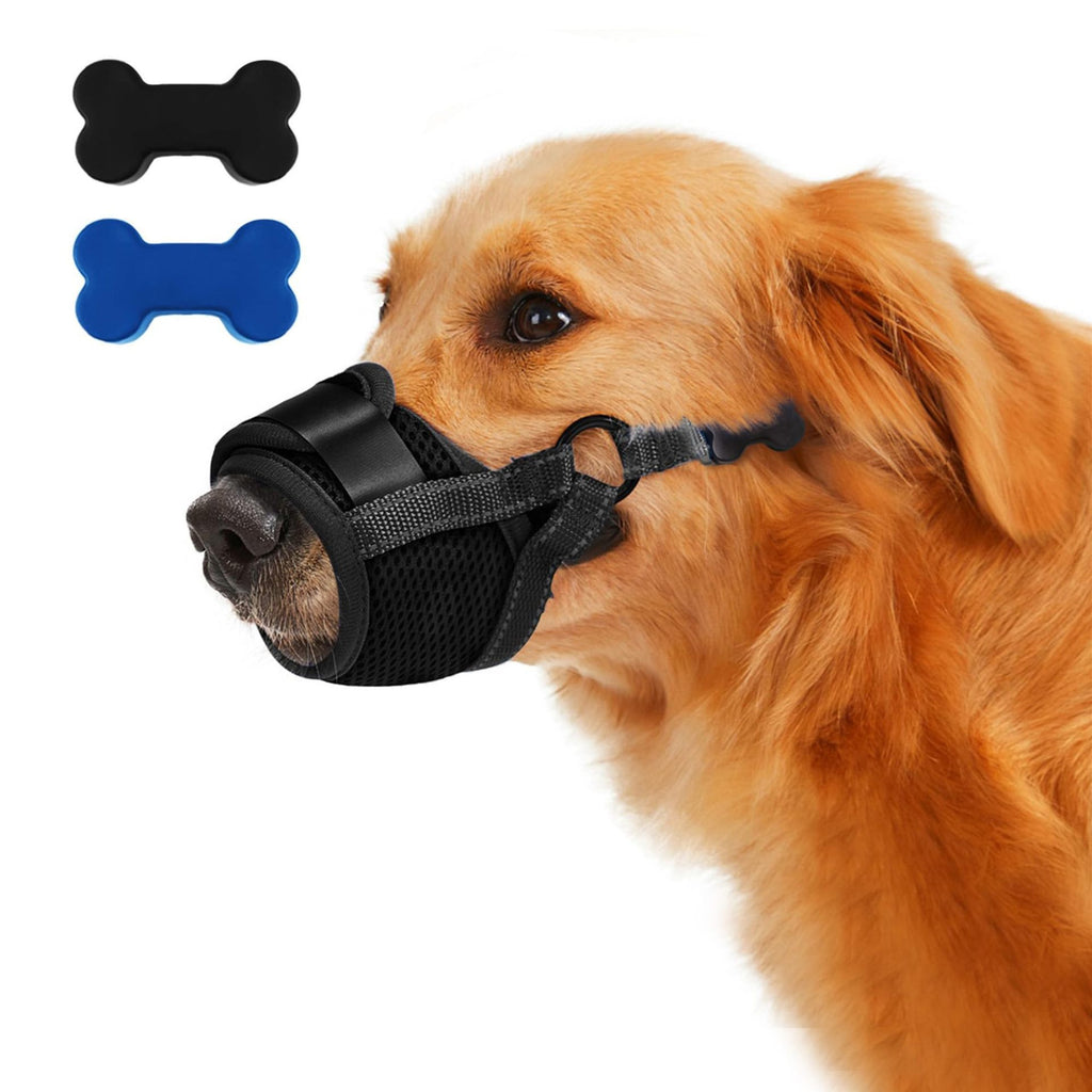 Adjustable Anti-Bite Cotton Dog Muzzle