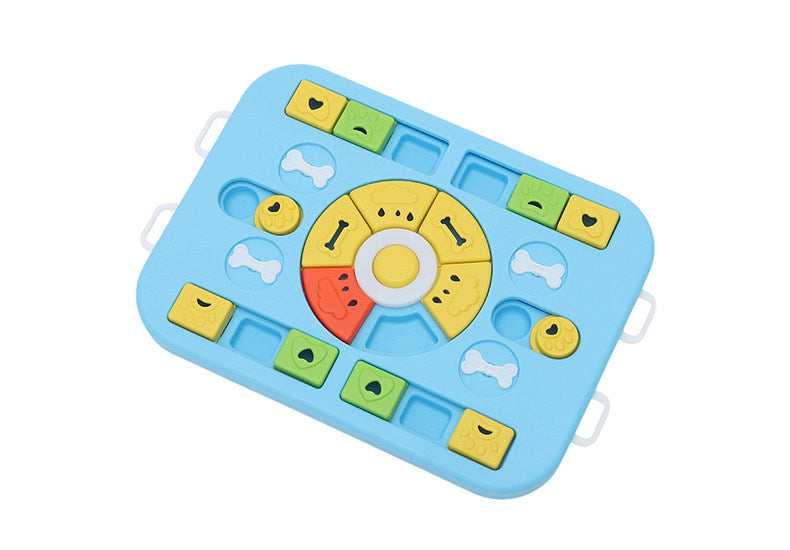 Blue Sound Puzzle Dog Feeding Toy