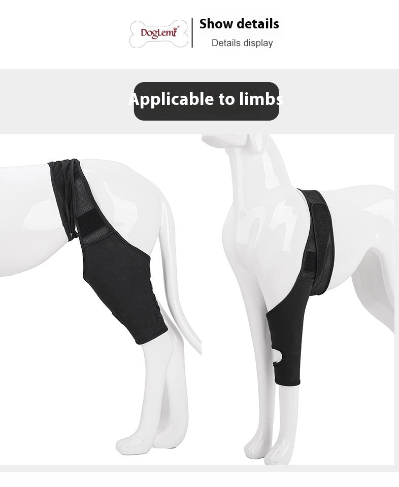 Postoperative Dog Knee Joint Support Wrap