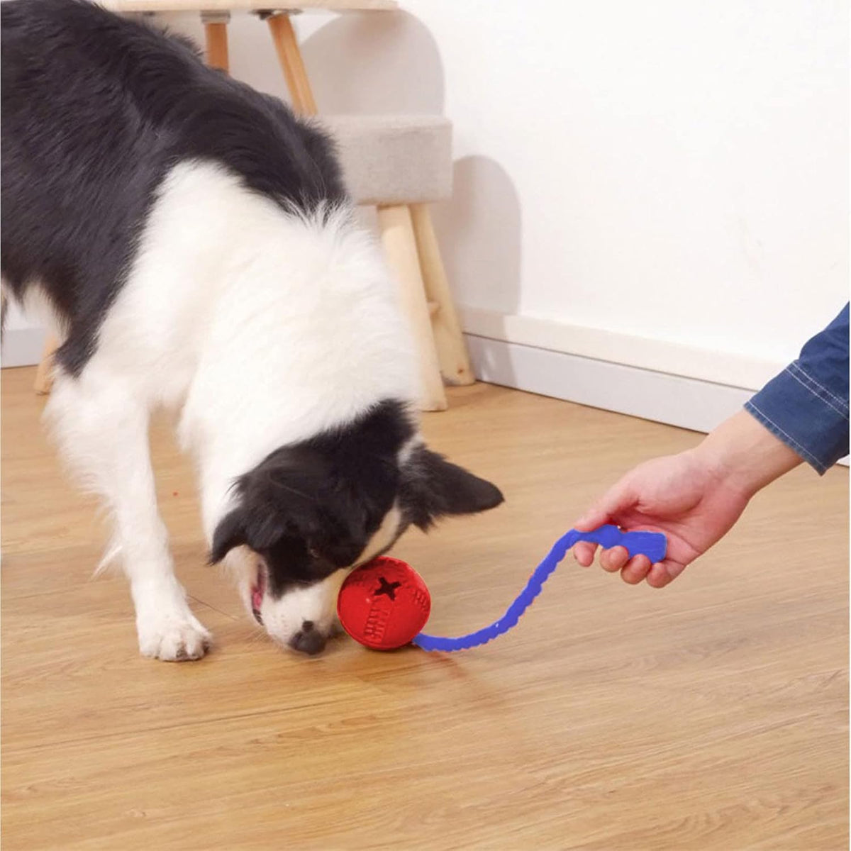 Interactive Dog Toys Crate Training For Puppies Puzzle Dispenser With Rope Reduce Stress Anxiety Dog Food Dispenser Toys Durable Dog For Agg