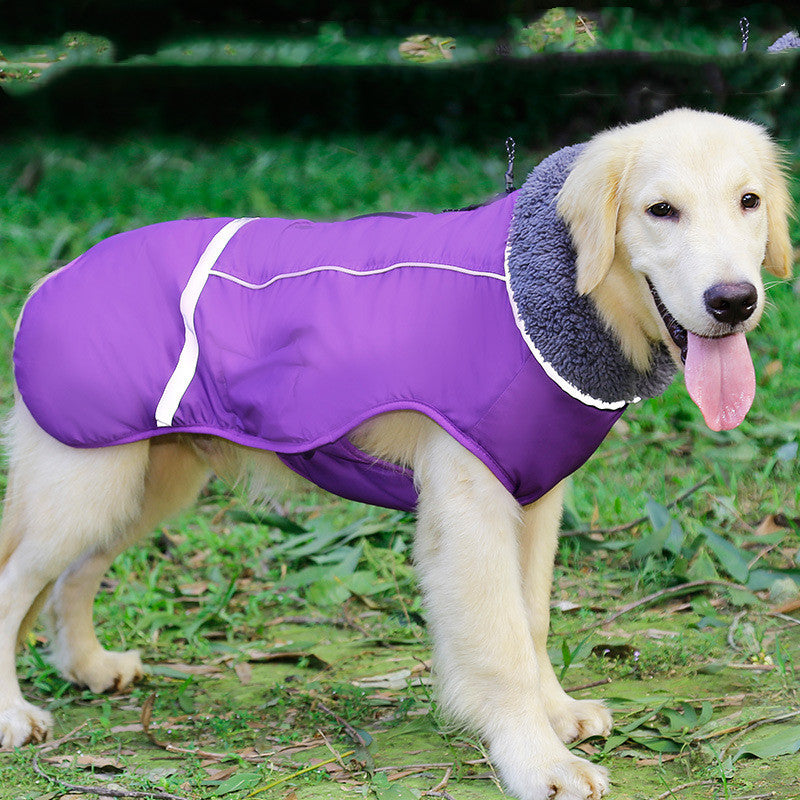 Reflective Warm Vest For Large Dogs