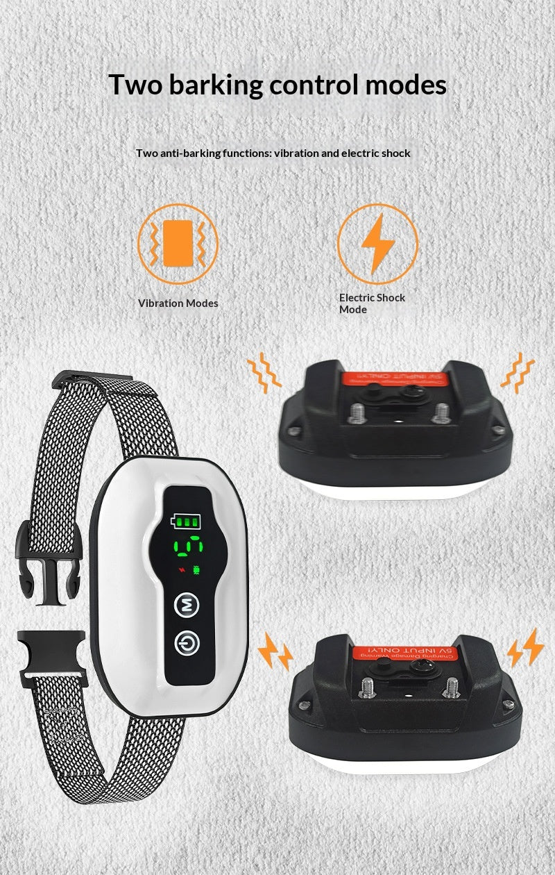 Smart Vibration Anti-Bark Dog Training Collar