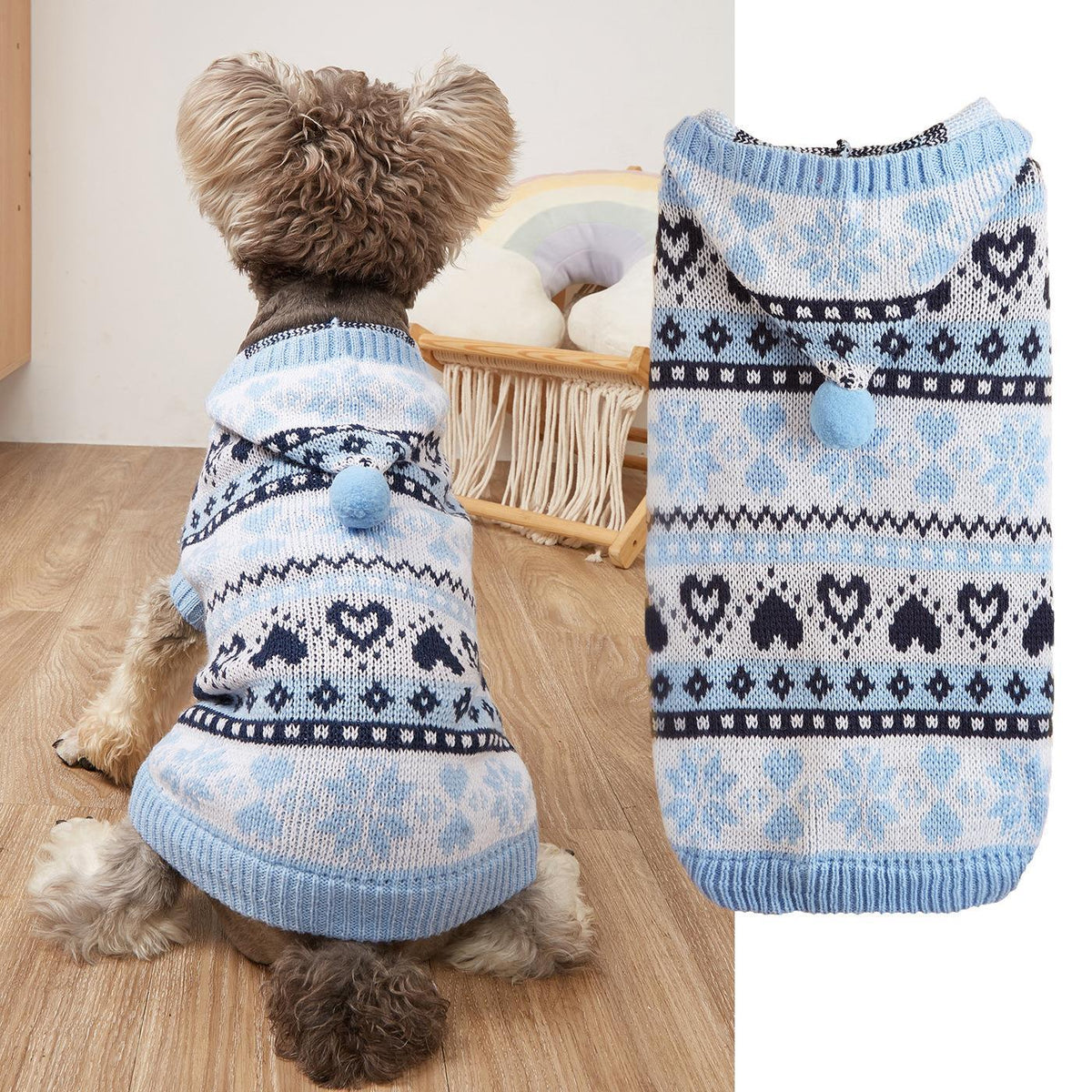 Warm Knitted Acrylic Dog Sweater