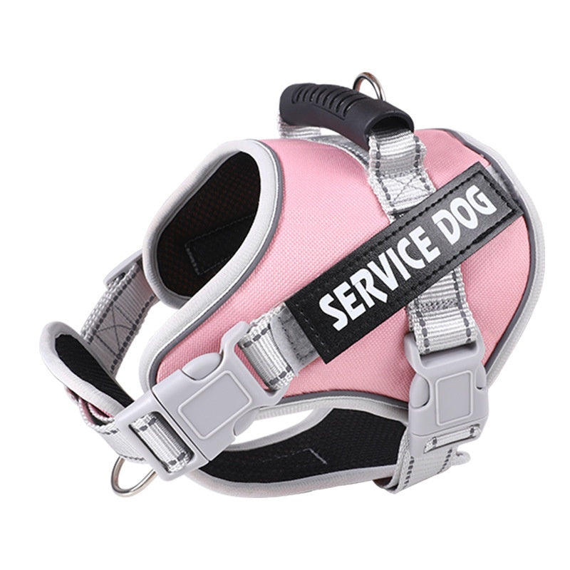 Vest-Style Nylon Harness for Medium and Large Dogs