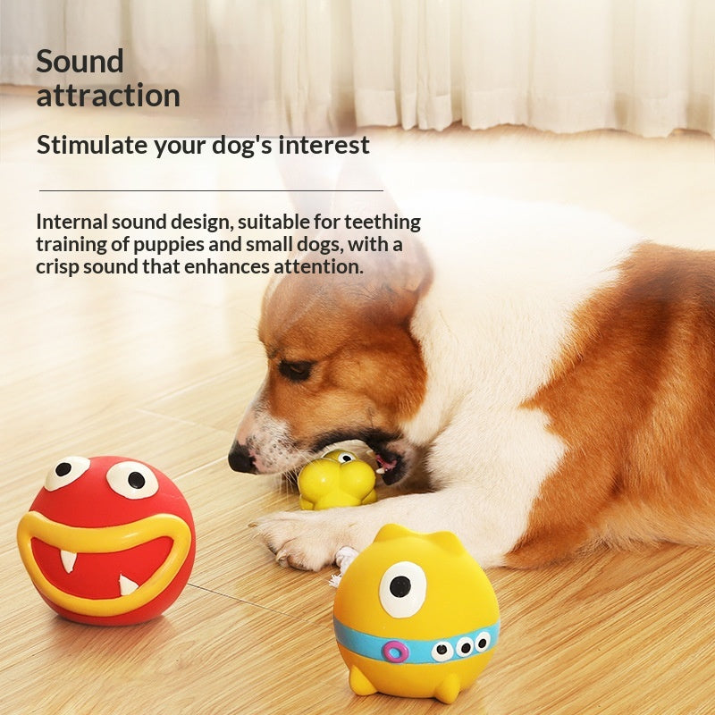 Natural Latex Squeaky Pet Chew Toy