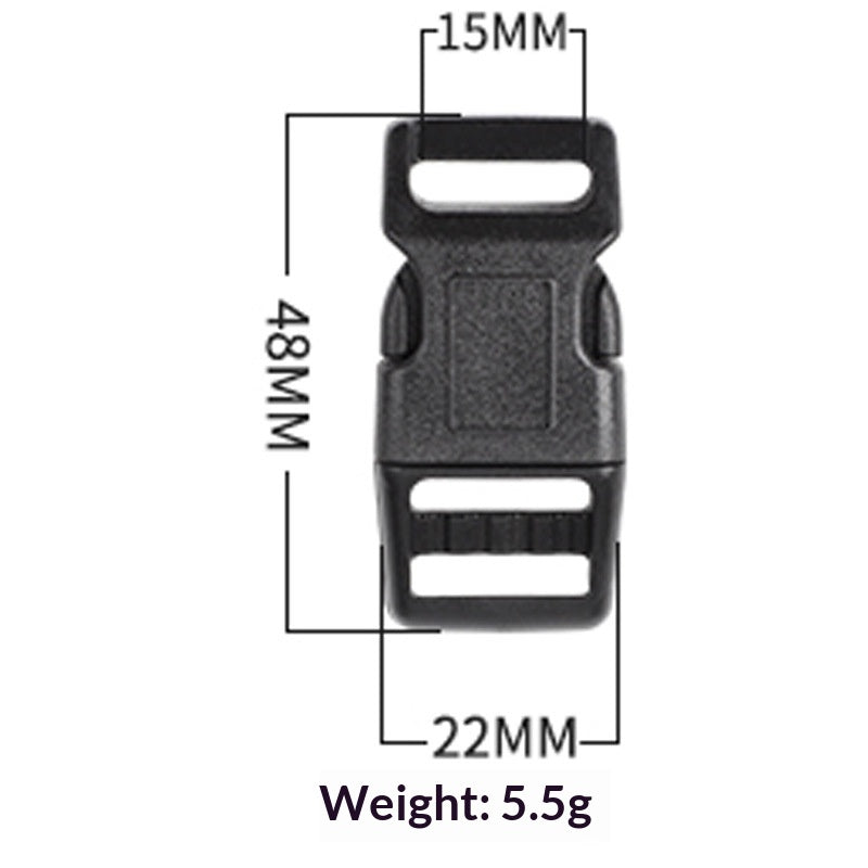 Pet Tactical Harness Plastic Buckle