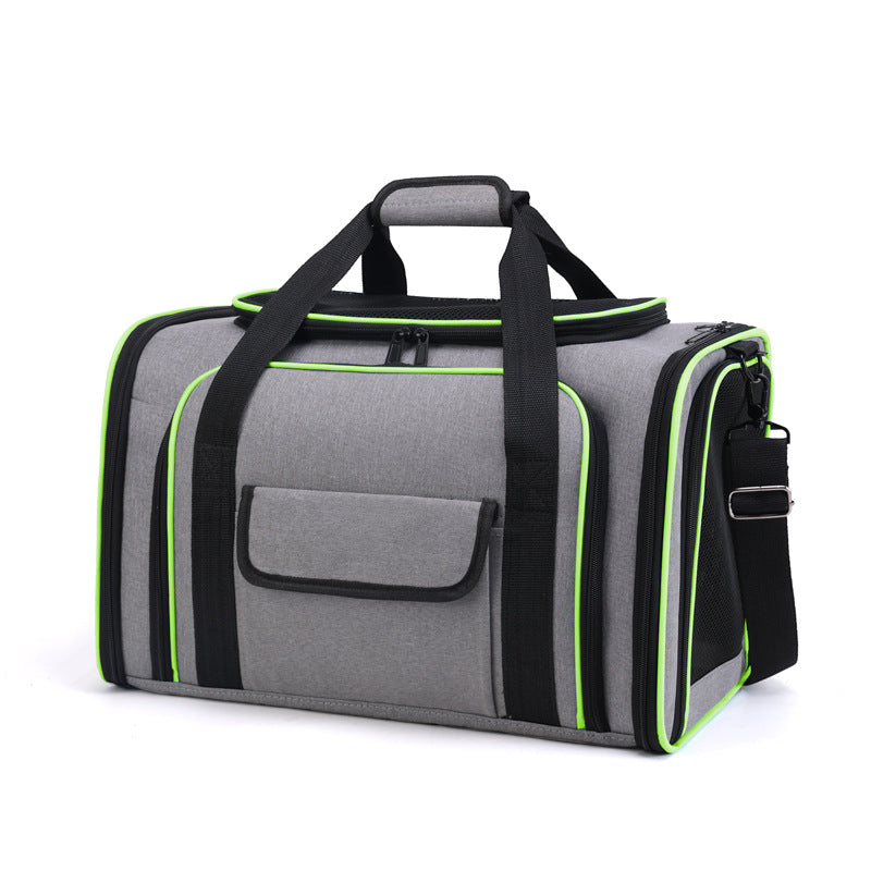 Portable Expandable Foldable Pet Carrier Totesling Bag