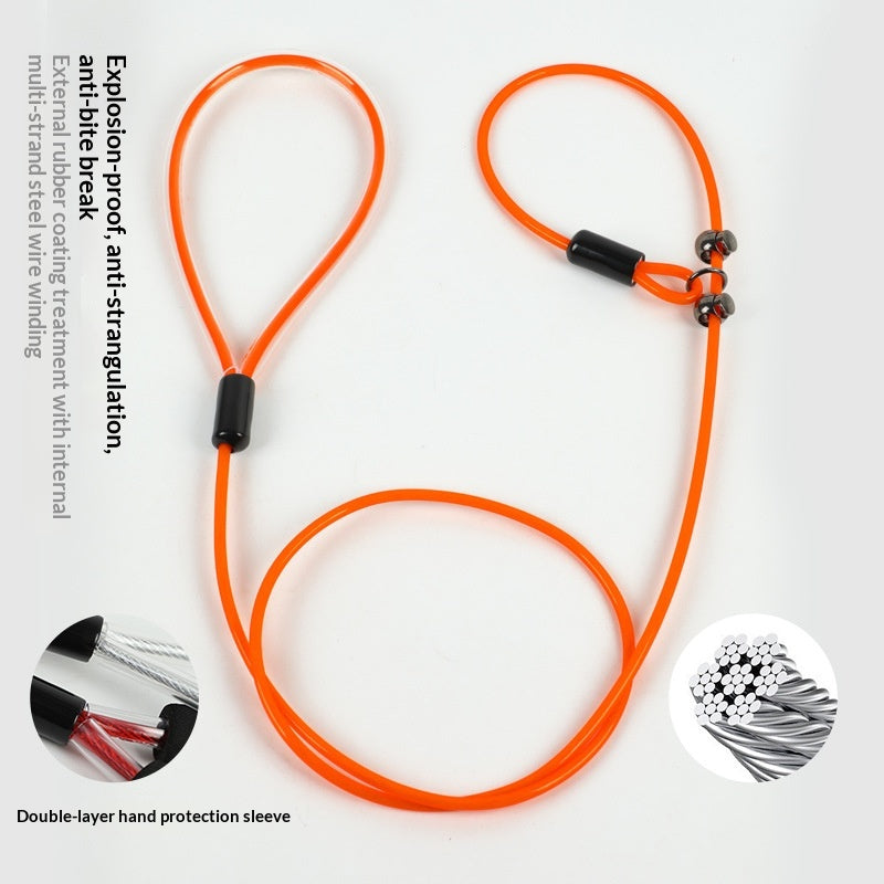 One-Piece Dog Leash For Small, Medium, And Large Dogs