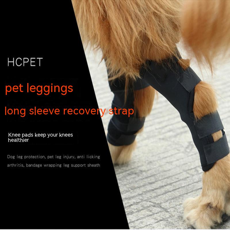 Dog Knee Pad Injury Anti-Licking Light Arthrosis Recovery Auxiliary Bandage