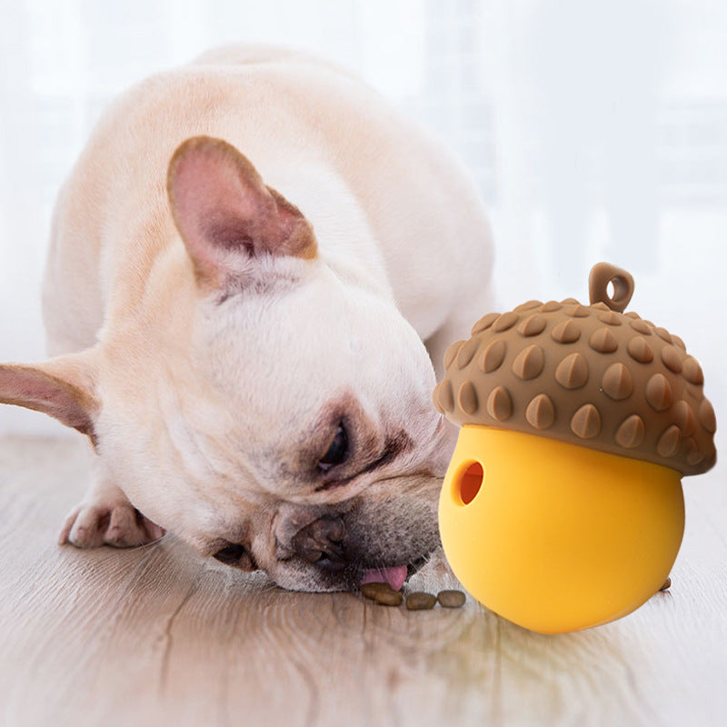 Dog Feeding Toy Chewing Bite-Resistant Molar Leakage Food Toy