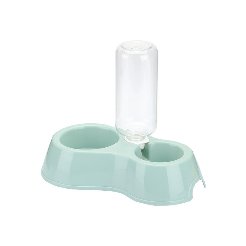 Pet Automatic Drinking Water Double Bowl