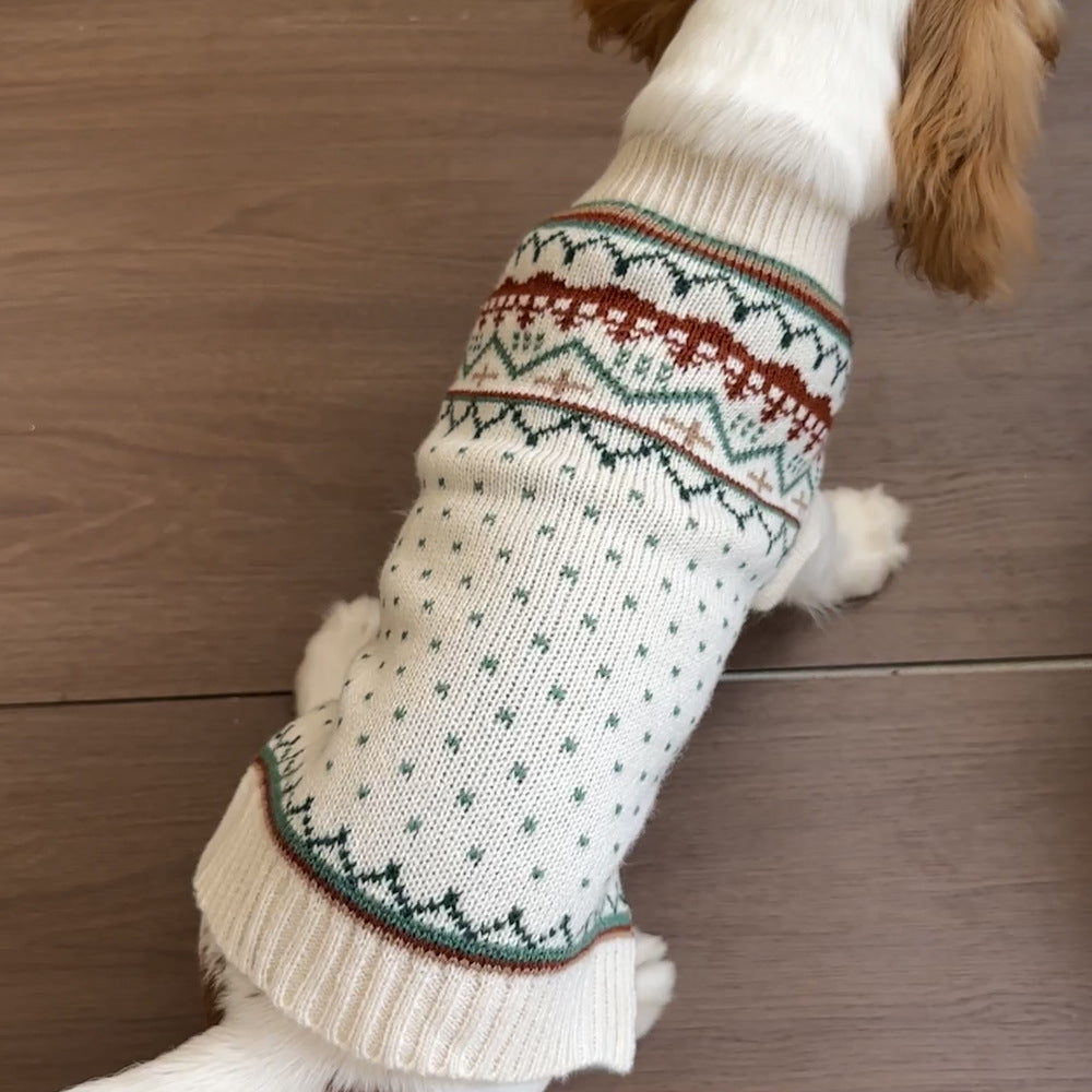 Autumn and Winter Dog Sweater