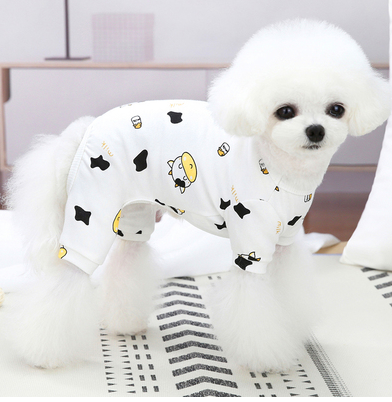 Spring Autumn Cotton Puppy Dog Pajamas