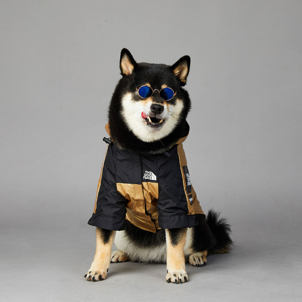 Windproof Rainproof Large Dog Raincoat Jacket