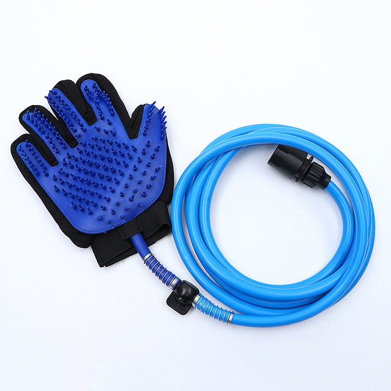 Pet Bath Massage Gloves Five-Fingered Water Spray