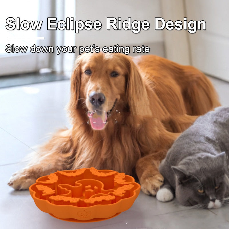 Anti-Choke Slow Feeding Anti-Tumble Multi-Functional Dog Bowl