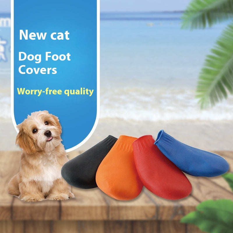 Waterproof Latex Pet Rain Boots