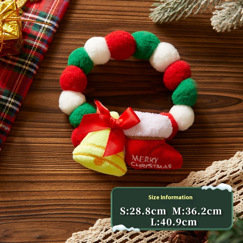 Pet Christmas Collar Decoration