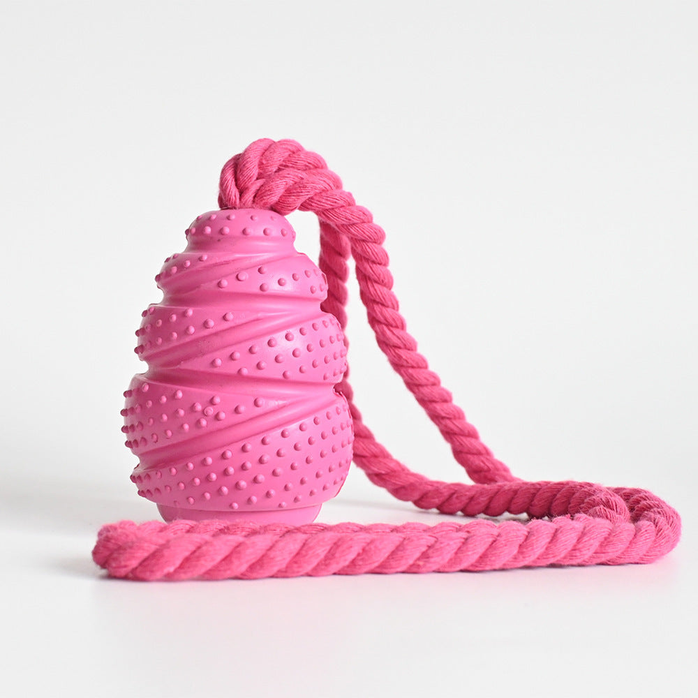 Rubber Treat-Dispensing Dog Toy