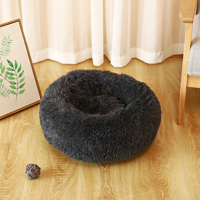 Pet Kennel Plush Long Wool
