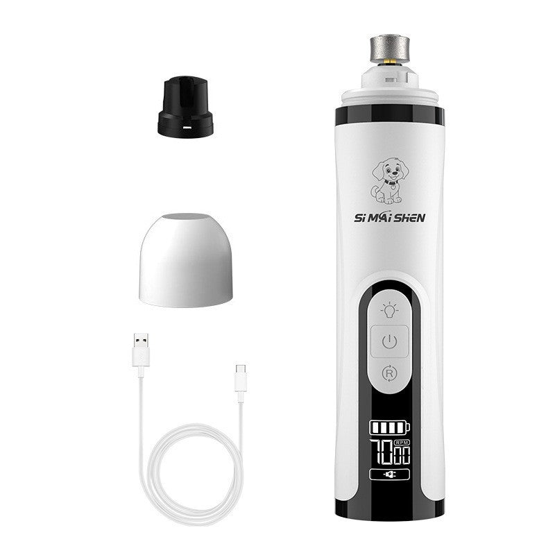Rechargeable LED Pet Nail Grinder