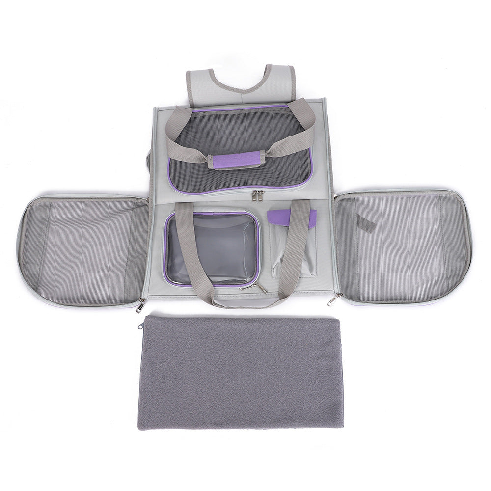 Portable Shoulder Foldable Dual-Purpose Pet Bag