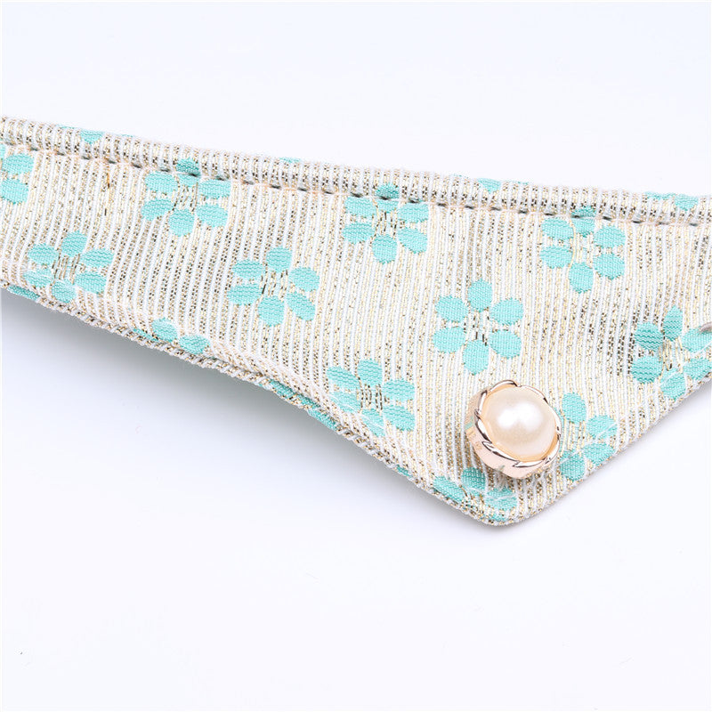Dog Triangular Bandana Collar For Small And Medium-Sized Dogs