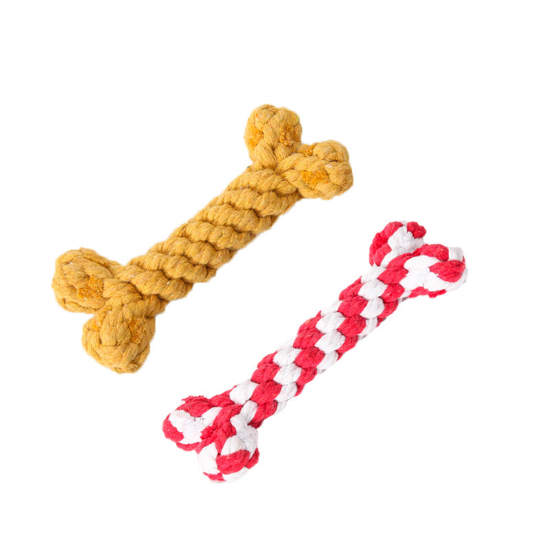 Cotton Rope Dog Bone Toy