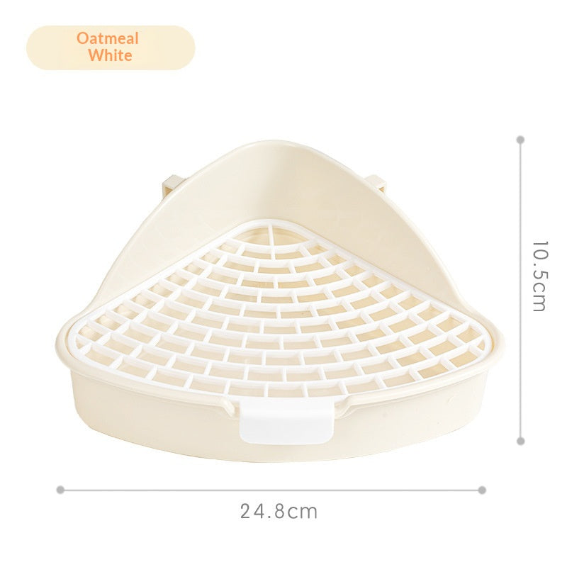 Raised Anti-Splash Small Pet Potty