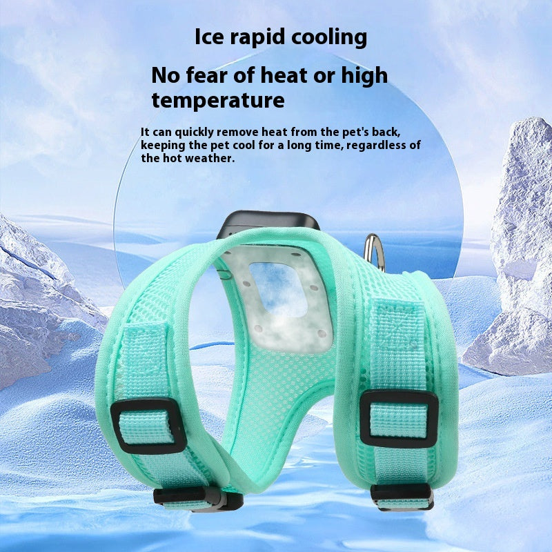 Cooling Light-Up Dog Harness