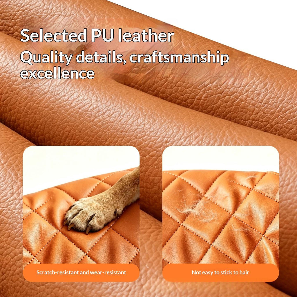 Waterproof PU Leather Pet Car Seat Mat