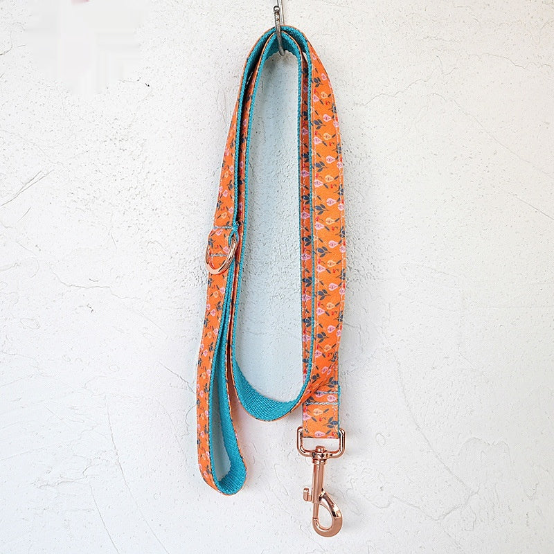 Cherry Pear Dog Collar And Leash