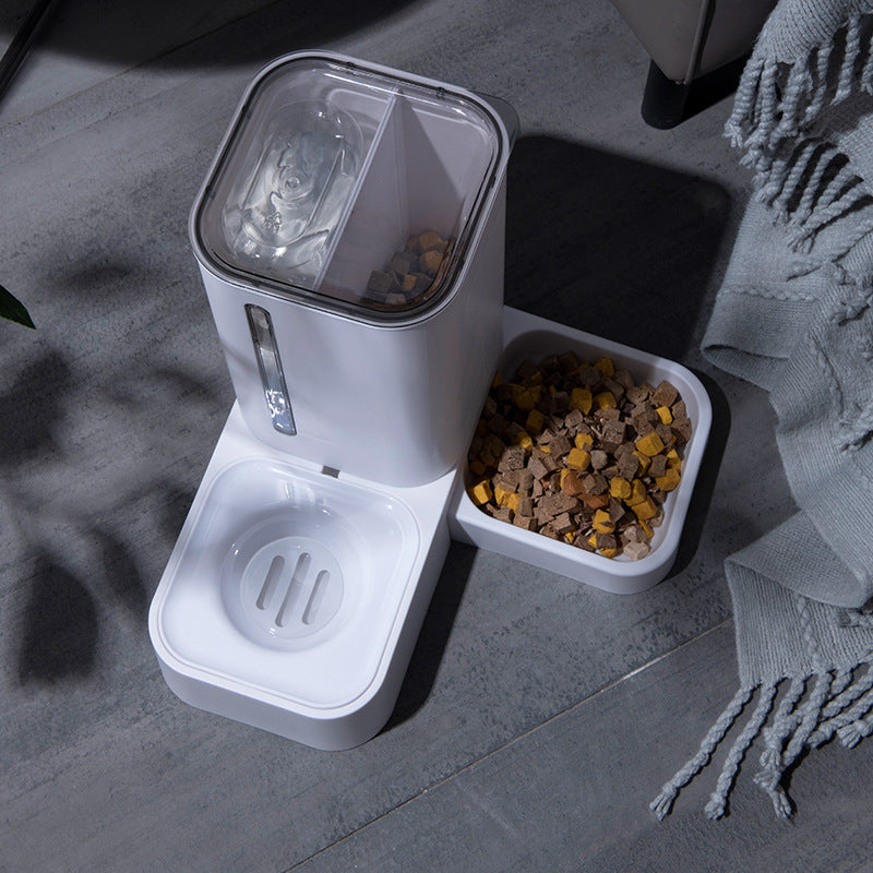 Automatic Water Storage Double Pet Bowl