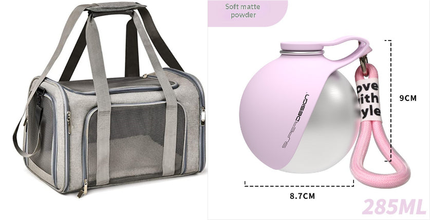 Portable Stainless Steel Dog Water Bottle