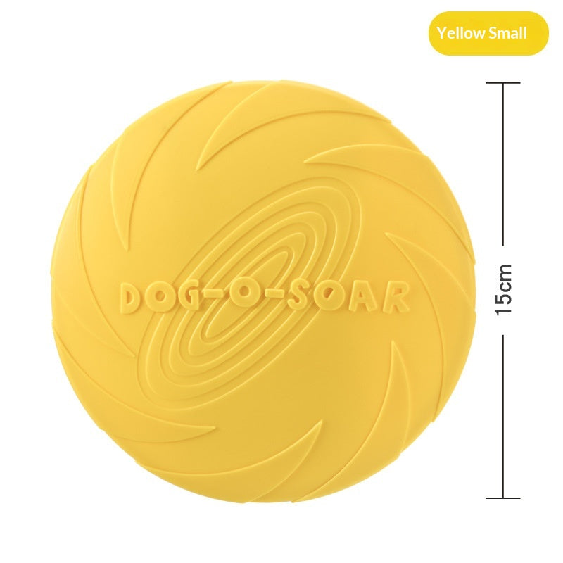 Pet Dog Bite-Resistant Training Flying Disc Fetch Toy