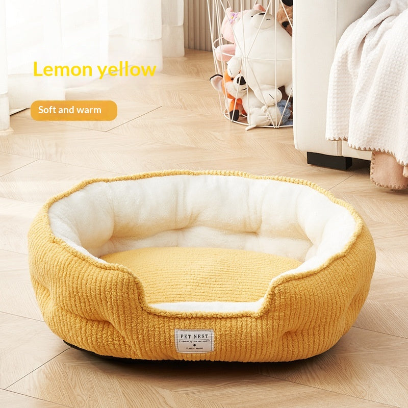Thickened Dog Bed For Winter Home Use