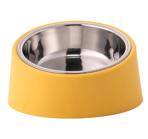 Neck Protection Design Plus-Sized Deepen Pet Bowl