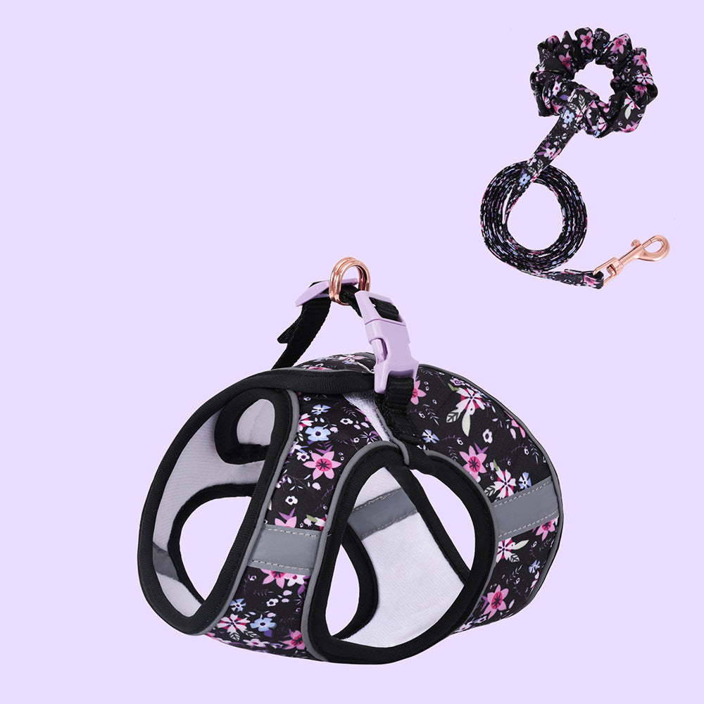 Pet Harness Leashvest-Style For Outdoor Use